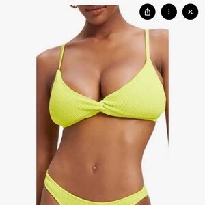 GOOD AMERICAN Twist Bikini Set